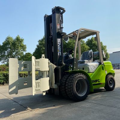 Caminhão elevador a gás natural de 3 toneladas de gás liquefeito Caminhão elevador a gás duplo de combustível pesado