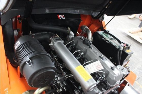 3.5T Pequena empilhadeira diesel Motor diesel laranja empilhadeira japonesa Motor Isuzu