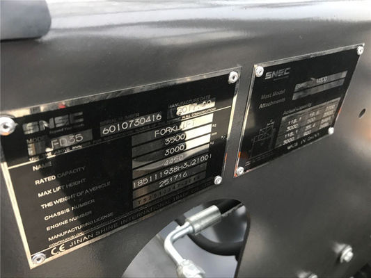 4 toneladas de empilhadeira a diesel 4000 kg empilhadeira a diesel 3 m a 6 m de altura de elevação