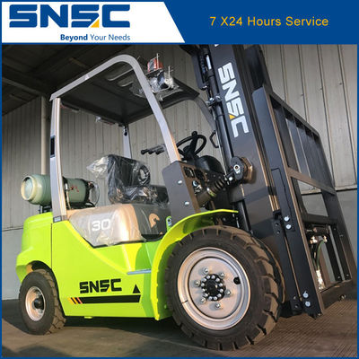3000 kg Nissan Motor Diesel empilhadeira SNSC Lpg Gas Diesel empilhadeira