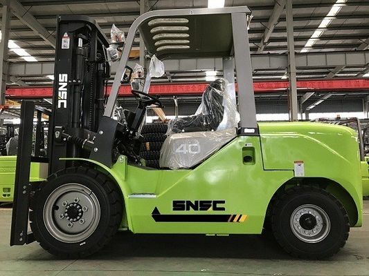 OEM 4 toneladas de empilhadeira a diesel SNSC empilhadeira a diesel de 2 etapas