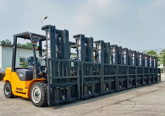 6600LBS 7700LBS Fabricantes de empilhadeiras a diesel 3500kgs Empilhadeiras a diesel