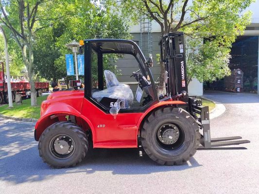 5000 kg Carga Motor Diesel Empilhadeira 4m 4.5m 4.8m 5m Altura de elevação