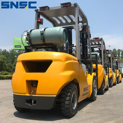 2500 kg de transporte de contêineres em empilhadeira China Gq491 Lp empilhadeira a gás