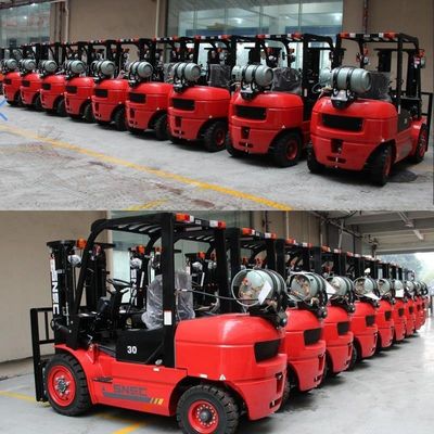Caminhão de elevação de 3 t FL30 Caminhão de elevação a GPL 3000 mm~5000 mm Altura de elevação