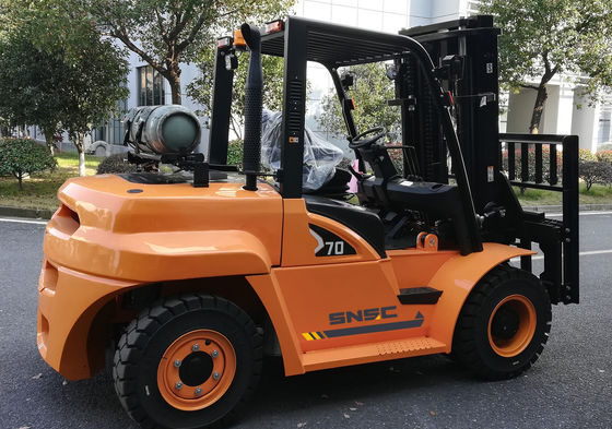 CE 7 Ton Propano Gas Forklift Gasoline Forklift com motor USA PSI