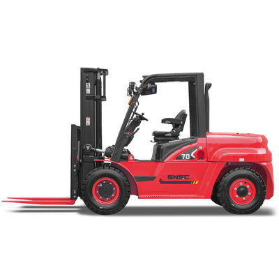CE 7 Ton Propano Gas Forklift Gasoline Forklift com motor USA PSI