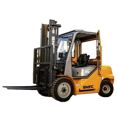 3.5 toneladas de empilhadeira duplex tripla com mastro diesel