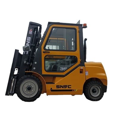 3.5 toneladas de empilhadeira duplex tripla com mastro diesel