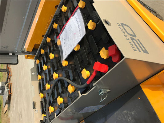 1T 2T 5T FB20 empilhadeira totalmente elétrica com motor AC Vermelho Amarelo Verde
