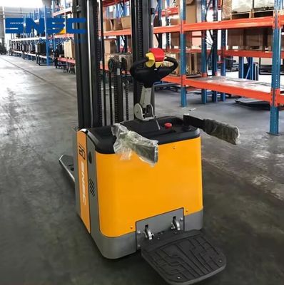 Apilador Stacker 1500kg 2000kg caminhão eléctrico para hotéis, lojas de vestuário