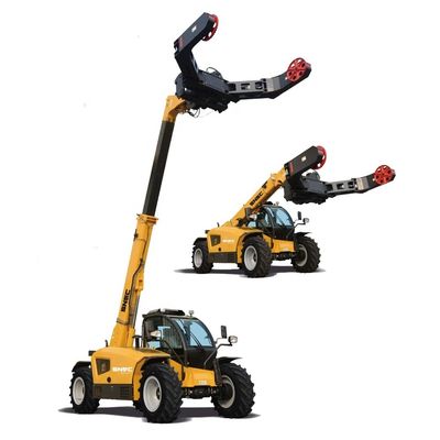 7m 8,5m 17m Telescópica empilhadeira Telehandler 2WD 4WD Drive Extended Boom empilhadeira