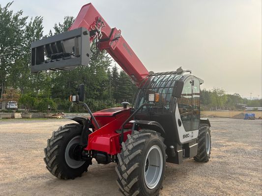 7m Pequeno Telemanejador SNSC 3 Ton Telescópica alcance em forquilha Vermelho