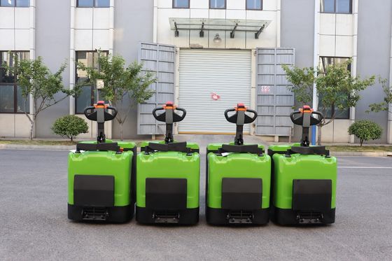 1550mm Forks Battery Powered Pallet Truck para Fábrica de Alimentos e Bebidas