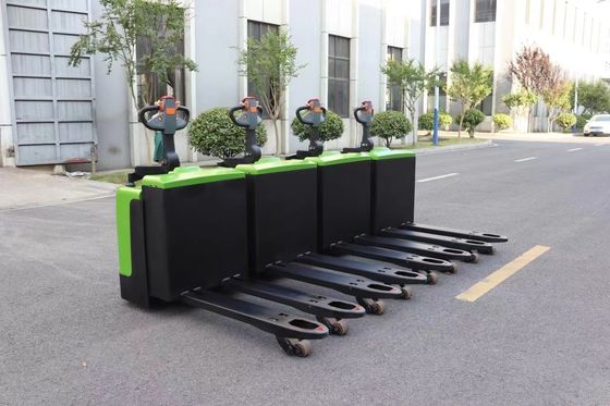 1550mm Forks Battery Powered Pallet Truck para Fábrica de Alimentos e Bebidas