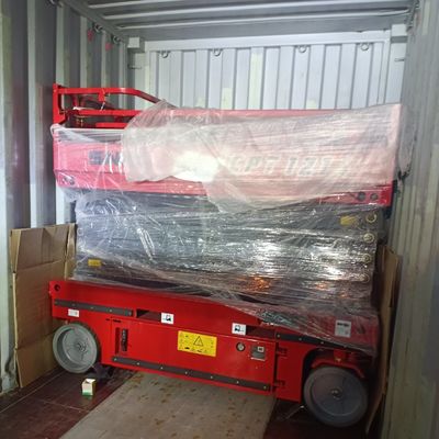 Plataforma de trabalho de elevação de tesoura OEM 1T - 5T Load Electric Scissor Platform