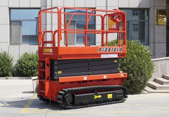 6m 8m 10m Auto-propulsão de tesoura elétrica de elevação plataforma de trabalho aérea 230kg Carga
