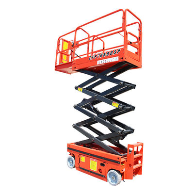 300 kg de elevador de tesoura elétrico autopropulsado OEM plataforma móvel de elevação de tesoura